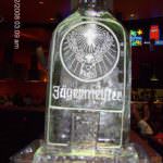 Jaegermeister Drink Luge Ice Sculpture Los Angeles