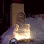 Ice Throne Sculpture Los Angeles