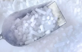 Dry ice pellets