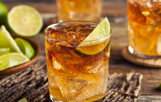 Cocktails with ice